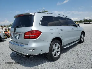 2017 Mercedes-Benz GLS 450 with VIN 4JGDF6EE0HA794457, listed as a Copart auction lot 55566895 with 186,326 mi miles and Clean Title. Bid and sale history available at DreamBid. Image 3.