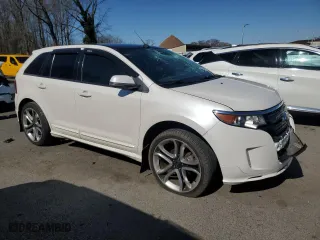 2013 Ford Edge Sport with VIN 2FMDK4AK5DBC83319, listed as a Copart auction lot 47864435 with 142,877 mi miles and Salvage Title. Bid and sale history available at carsss.com. Image 4.