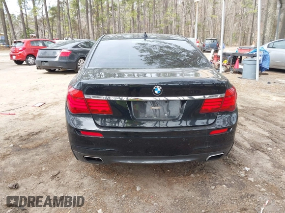 2013 BMW 7 Series 750i xDrive with VIN WBAYB6C59DD223947, listed as a IAAI auction lot 41585255 with Not provided miles and . Bid and sale history available at DreamBid. Image 15.
