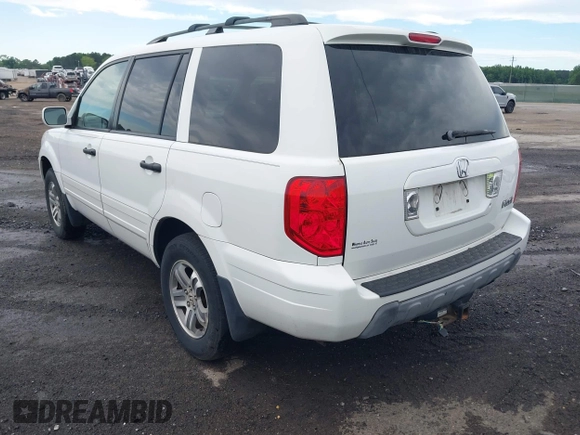 2003 Honda Pilot EX with VIN 2HKYF18453H566709, listed as a IAAI auction lot 42239595 with 191,626 mi miles and . Bid and sale history available at DreamBid. Image 3.
