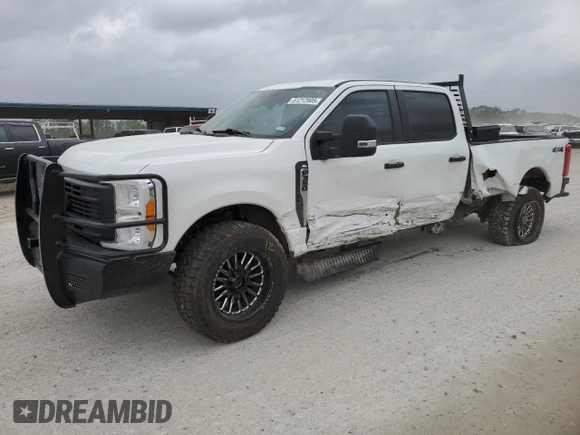 2023 Ford F-350 with VIN 1FT8W3BAXPED55876, listed as a Copart auction lot 51212905 with 42,636 mi miles and Salvage title. Bid and sale history available at DreamBid. Image 1.