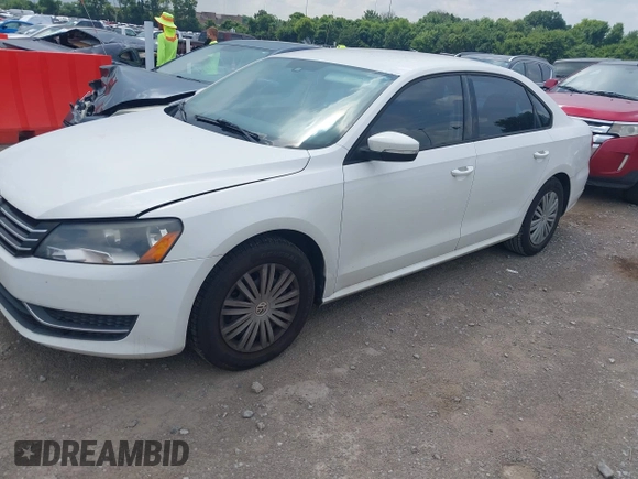 2014 Volkswagen Passat Wolfsburg Edition с VIN 1VWAS7A35EC101618, выставлен на аукционе IAAI как лот 42682368 с пробегом 187 862 миль миль и . История ставок и продаж доступна на DreamBid. Изображение 2.