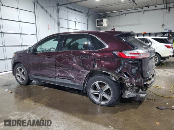 2019 Ford Edge SEL with VIN 2FMPK4J9XKBC42238, listed as a Copart auction lot 43998225 with 98,657 mi miles and Salvage Title. Bid and sale history available at carsss.com. Image 2.