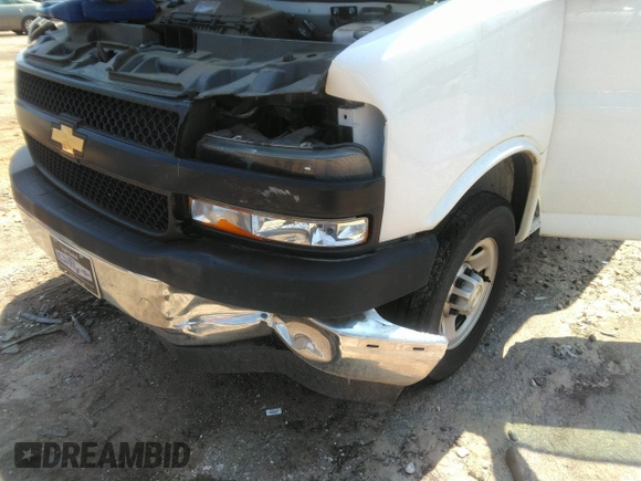 2021 Chevrolet Express Cargo with VIN 1GCWGAFP1M1244868, listed as a IAAI auction lot 42578406 with 62,764 mi miles and . Bid and sale history available at DreamBid. Image 6.