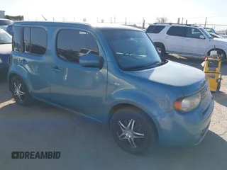 2009 Nissan Cube 1.8 SL with VIN JN8AZ28R79T110794, listed as a IAAI auction lot 41564547 with 127,059 mi miles. Bid and sale history available at carsss.com. Image 1.