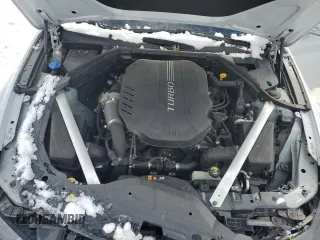 2019 Genesis G70 Advanced with VIN KMTG74LE1KU017153, listed as a Copart auction lot 86956504 with 73,257 mi miles and Salvage Title. Bid and sale history available at DreamBid. Image 11.