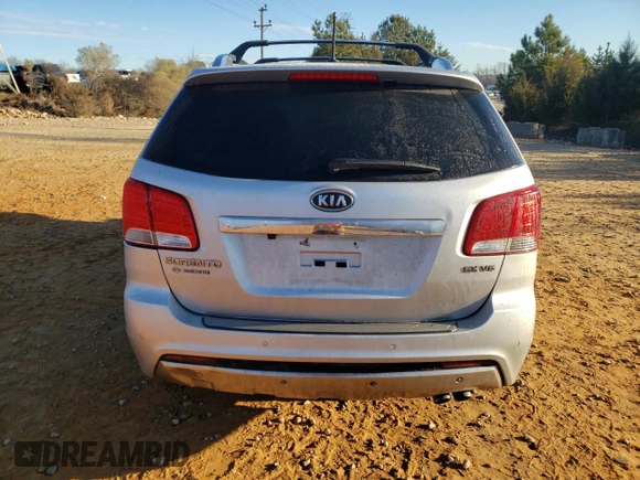 2012 Kia Sorento SX with VIN 5XYKW4A2XCG188846, listed as a Copart auction lot 42835075 with 0 mi miles and Salvage Title. Bid and sale history available at carsss.com. Image 6.