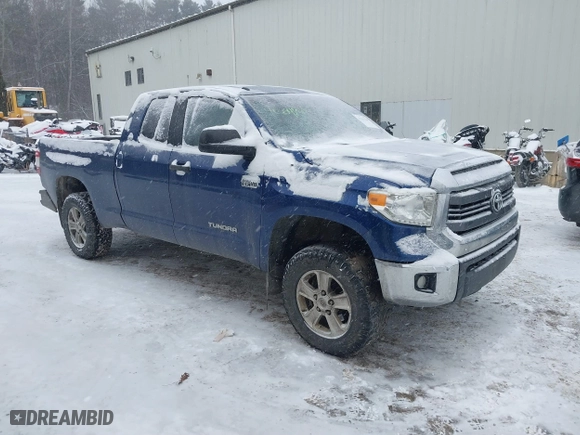 2014 Toyota Tundra 4WD Truck SR with VIN 5TFUY5F18EX392859, listed as a IAAI auction lot 41264709 with 186,881 mi miles. Bid and sale history available at carsss.com. Image 1.