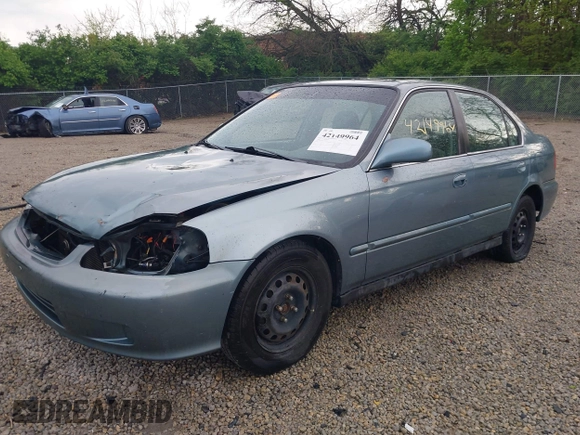 2000 Honda Civic EX z VIN 1HGEJ8644YL006150, wystawiony jako IAAI lot #42149964 z przebiegiem 195 489 mil mil oraz . Historia ofert i sprzedaży dostępna na DreamBid. Obrazek 2.