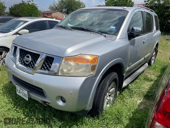 2009 Nissan Armada LE z VIN 5N1BA08C29N602446, wystawiony jako IAAI lot #42312601 z przebiegiem Nie podano mil oraz . Historia ofert i sprzedaży dostępna na DreamBid. Obrazek 2.