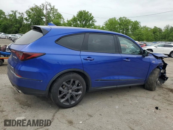 2022 Acura MDX w/A-Spec Package с VIN 5J8YE1H0XNL035554, выставлен на аукционе Copart как лот 58656245 с пробегом 86 111 миль миль и Списание • Salvage title. История ставок и продаж доступна на DreamBid. Изображение 3.