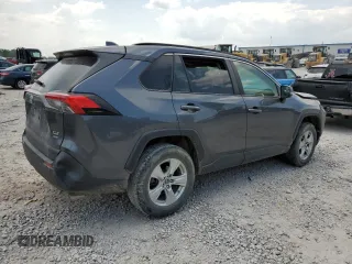 2019 Toyota RAV4 XLE with VIN JTMP1RFV8KD013125, listed as a Copart auction lot 59328465 with 106,947 mi miles and Salvage title. Bid and sale history available at DreamBid. Image 3.