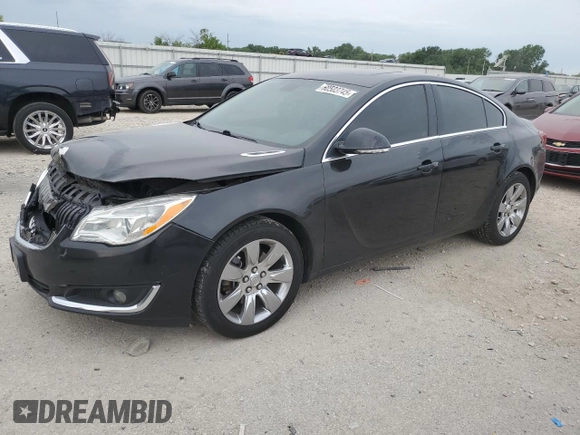 2015 Buick Regal Premium I с VIN 2G4GP5EX0F9133588, выставлен на аукционе Copart как лот 60503745 с пробегом 148 768 миль миль и Списание • Salvage title. История ставок и продаж доступна на DreamBid. Изображение 1.