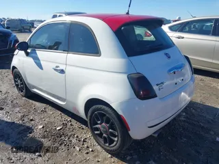 2015 FIAT 500 Pop with VIN 3C3CFFAR2FT612583, listed as a IAAI auction lot 41296112 with 176,364 mi miles. Bid and sale history available at carsss.com. Image 3.
