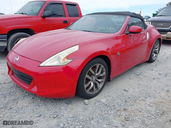 2010 Nissan 370Z Touring with VIN JN1AZ4FH8AM302891, listed as a IAAI auction lot 41384656 with 148,833 mi miles. Bid and sale history available at carsss.com. Image 2.