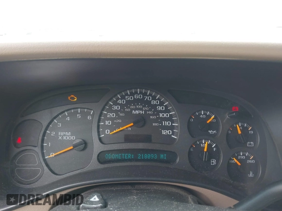 2003 Chevrolet Silverado 1500 with VIN 2GCEC19T531223479, listed as a IAAI auction lot 41706102 with 218,093 mi miles. Bid and sale history available at carsss.com. Image 7.