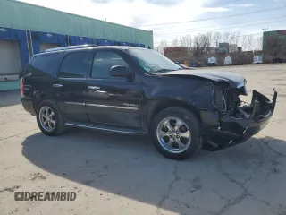 2014 GMC Yukon Denali with VIN 1GKS2EEF6ER141322, listed as a Copart auction lot 47565585 with 155,321 mi miles and Salvage Title. Bid and sale history available at carsss.com. Image 4.