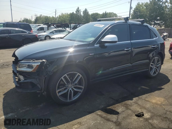 2017 Audi SQ5 Premium Plus with VIN WA1CCAFP7HA002360, listed as a Copart auction lot 65685024 with 130,385 mi miles and Clean Title. Bid and sale history available at carsss.com. Image 1.