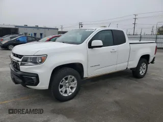 2022 Chevrolet Colorado 2WD LT z VIN 1GCHSCEAXN1116727, wystawiony jako Copart lot #59574465 z przebiegiem 77 265 mil mil oraz Czysty tytuł • Clean title. Historia ofert i sprzedaży dostępna na DreamBid. Obrazek 1.