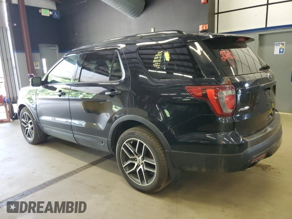 2016 Ford Explorer Sport z VIN 1FM5K8GTXGGA31218, wystawiony jako Copart lot #62681525 z przebiegiem 190 255 mil mil oraz Czysty tytuł • Clean title. Historia ofert i sprzedaży dostępna na DreamBid. Obrazek 2.