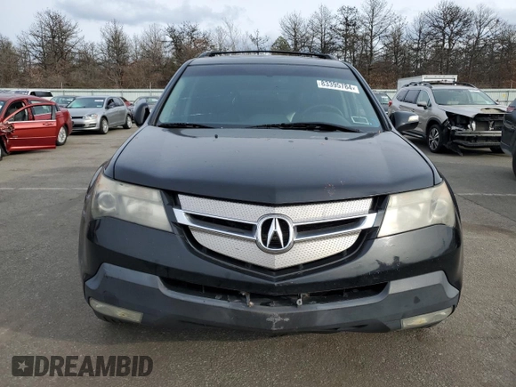 2009 Acura MDX Sport/Entertainment Pkg with VIN 2HNYD28829H512388, listed as a Copart auction lot 83395784 with 235,205 mi miles and Clean Title. Bid and sale history available at carsss.com. Image 5.