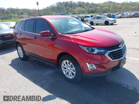 2019 Chevrolet Equinox LT with VIN 2GNAXKEV8K6149676, listed as a IAAI auction lot 41952799 with 52,856 mi miles and . Bid and sale history available at DreamBid. Image 1.