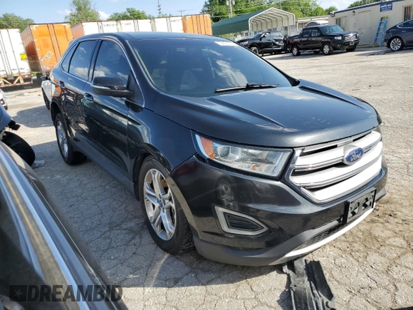 2015 Ford Edge Titanium z VIN 2FMTK4K88FBB56310, wystawiony jako Copart lot #53851524 z przebiegiem 170 380 mil mil oraz Szkody całkowita. Historia ofert i sprzedaży dostępna na DreamBid. Obrazek 4.