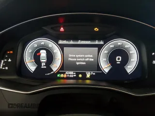 2019 Audi A6 Premium Plus with VIN WAUL2AF23KN074540, listed as a Copart auction lot 46847105 with 42,488 mi miles and Clean Title. Bid and sale history available at carsss.com. Image 9.
