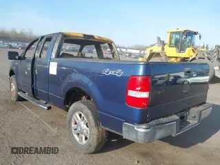 2008 Ford F-150 STX with VIN 1FTRX14W18FC25107, listed as a IAAI auction lot 42112634 with Not Provided miles. Bid and sale history available at carsss.com. Image 3.