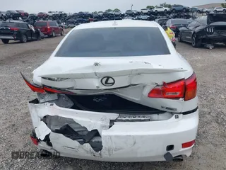 2007 Lexus IS 250 with VIN JTHBK262672043200, listed as a IAAI auction lot 42612618 with 139,241 mi miles and . Bid and sale history available at DreamBid. Image 16.