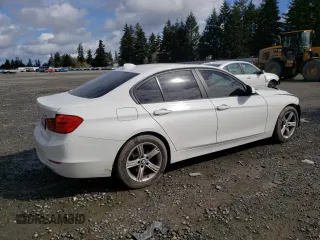 2014 BMW 3 Series 328i with VIN WBA3C1C53EK105495, listed as a Copart auction lot 52176255 with 154,122 mi miles and Salvage Title. Bid and sale history available at carsss.com. Image 3.