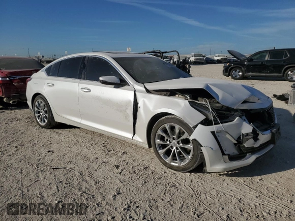 2021 Cadillac CT5 Premium Luxury с VIN 1G6DN5RK4M0146799, выставлен на аукционе Copart как лот 77460294 с пробегом 85 451 миль миль и Списание • Salvage title. История ставок и продаж доступна на DreamBid. Изображение 4.