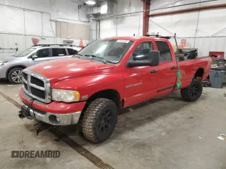 2003 Dodge Ram 2500 ST with VIN 1D7KU28D23J670721, listed as a Copart auction lot 52337595 with 170,283 mi miles and Non Repairable. Bid and sale history available at carsss.com. Image 1.