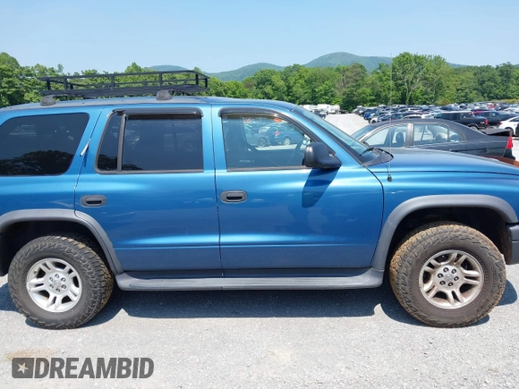 2003 Dodge Durango Sport with VIN 1D4HS38N53F510492, listed as a IAAI auction lot 42378667 with 170,968 mi miles and . Bid and sale history available at DreamBid. Image 12.