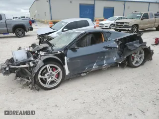 2020 Chevrolet Corvette 3LT with VIN 1G1Y82D45L5100082, listed as a Copart auction lot 71076334 with 0 mi miles and Salvage Title. Bid and sale history available at carsss.com. Image 1.