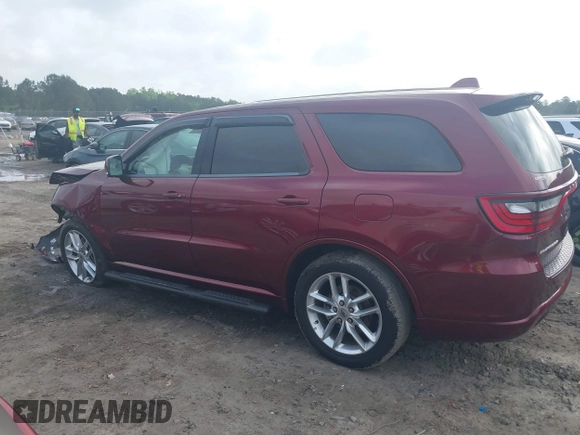 2022 Dodge Durango GT Plus with VIN 1C4RDHDG3NC156069, listed as a IAAI auction lot 41960818 with 25,426 mi miles and . Bid and sale history available at DreamBid. Image 14.