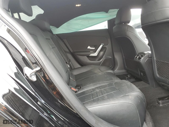 2021 Mercedes-Benz CLA with VIN W1K5J4GB5MN197523, listed as a Copart auction lot 44343745 with 54,579 mi miles and Salvage Title. Bid and sale history available at carsss.com. Image 10.