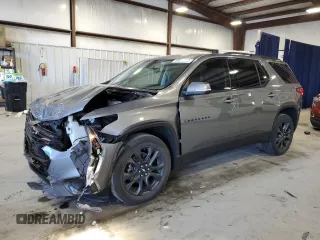 2021 Chevrolet Traverse RS with VIN 1GNERJKW3MJ135340, listed as a Copart auction lot 47872965 with 53,261 mi miles and Salvage title. Bid and sale history available at DreamBid. Image 1.