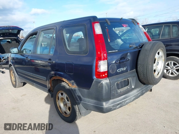 2006 Honda CR-V LX with VIN JHLRD785X6C013465, listed as a IAAI auction lot 41843337 with 237,622 mi miles and . Bid and sale history available at carsss.com. Image 3.