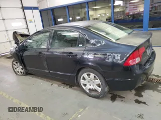 2008 Honda Civic LX with VIN 2HGFA16528H522525, listed as a Copart auction lot 47411135 with Not Provided miles and Non Repairable. Bid and sale history available at DreamBid. Image 2.