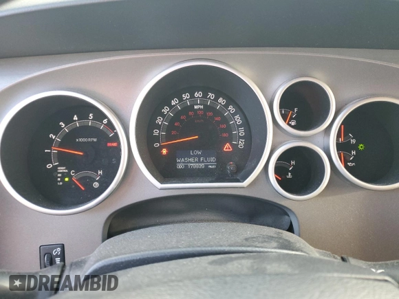 2014 Toyota Sequoia Platinum with VIN 5TDDW5G19ES096470, listed as a Copart auction lot 80758924 with 178,839 mi miles and Salvage Title. Bid and sale history available at carsss.com. Image 9.