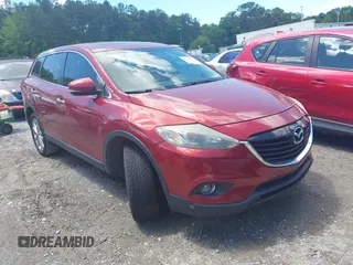 2013 Mazda CX-9 Grand Touring z VIN JM3TB2DA1D0420241, wystawiony jako IAAI lot #42322553 z przebiegiem 148 472 mil mil oraz . Historia ofert i sprzedaży dostępna na DreamBid. Obrazek 1.