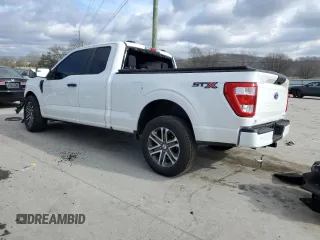 2023 Ford F-150 XL with VIN 1FTEX1CP7PKG12159, listed as a Copart auction lot 86476084 with 5,505 mi miles and Salvage title. Bid and sale history available at DreamBid. Image 2.