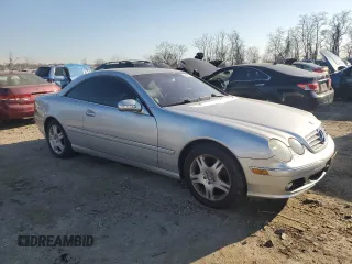 2003 Mercedes-Benz CL-Class 5.0L with VIN WDBPJ75J33A037367, listed as a Copart auction lot 46925185 with 274,859 mi miles and Salvage Title. Bid and sale history available at carsss.com. Image 4.