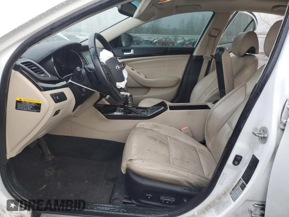 2014 Kia Cadenza Premium with VIN KNALN4D70E5127125, listed as a Copart auction lot 81366724 with 221,729 mi miles and Clean Title. Bid and sale history available at carsss.com. Image 7.