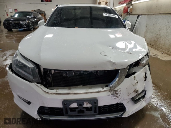2014 Honda Accord EX-L with VIN 1HGCR2F83EA064385, listed as a Copart auction lot 52300185 with 95,464 mi miles and Salvage Title. Bid and sale history available at carsss.com. Image 5.