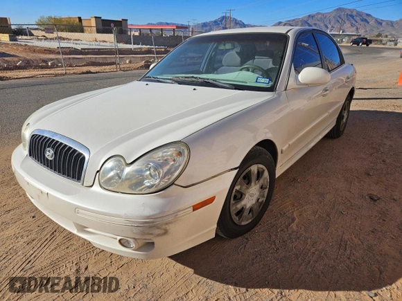 2004 Hyundai Sonata with VIN KMHWF25H54A044915, listed as a Copart auction lot 42796205 with 191,708 mi miles and Clean Title. Bid and sale history available at carsss.com. Image 2.