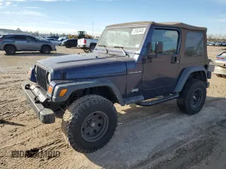 1997 Jeep Wrangler SE with VIN 1J4FY29P1VP502958, listed as a Copart auction lot 89063445 with 135,036 mi miles and Clean Title. Bid and sale history available at carsss.com. Image 1.