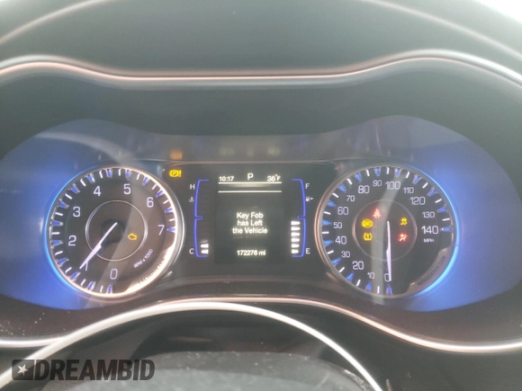 2016 Chrysler 200 Limited with VIN 1C3CCCAB1GN101832, listed as a Copart auction lot 41592025 with 172,276 mi miles and Salvage Title. Bid and sale history available at DreamBid. Image 9.