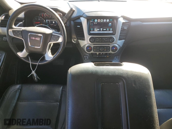 2019 GMC Yukon XL SLT with VIN 1GKS1GKC9KR383722, listed as a Copart auction lot 45191185 with 113,714 mi miles and Salvage Title. Bid and sale history available at carsss.com. Image 8.